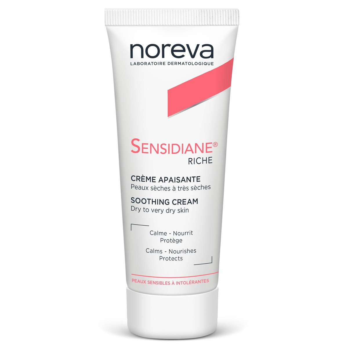 NOREVA SENSIDIANE, maitinamasis riebesnės konsistencijos kremas jautriai odai, 40 ml