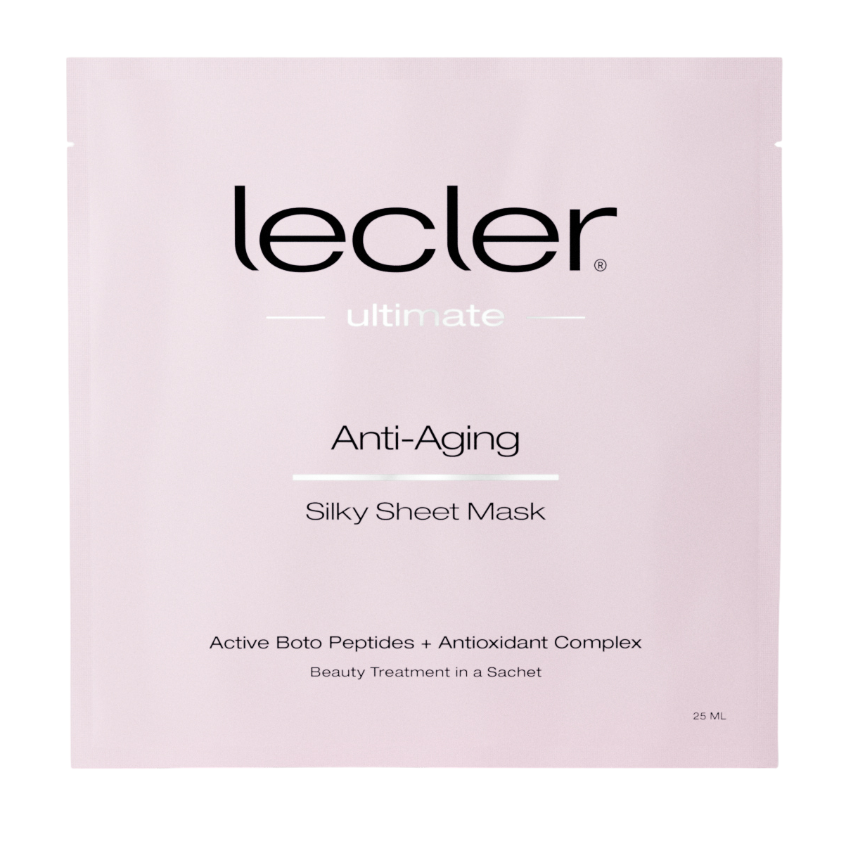 LECLER „Anti-Aging“ lakštinė kaukė su peptidais