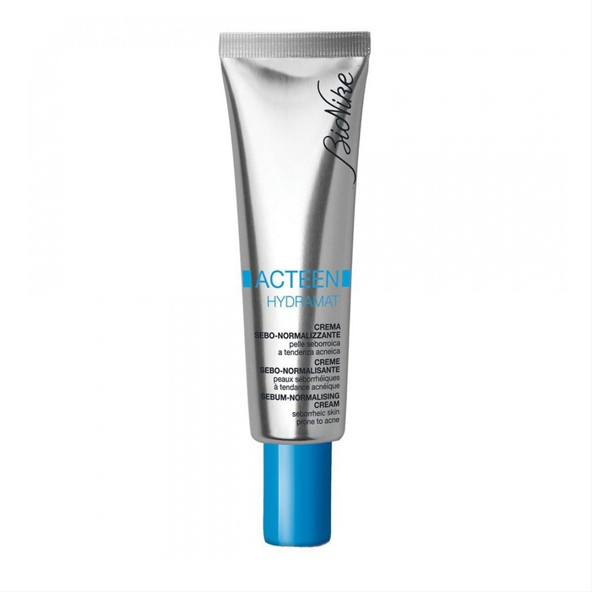 BIONIKE AKNET HYDRAMAT  DRĖKINAMASIS, SEBUMĄ NORMALIZUOJANTIS VEIDO KREMAS, 40 ml