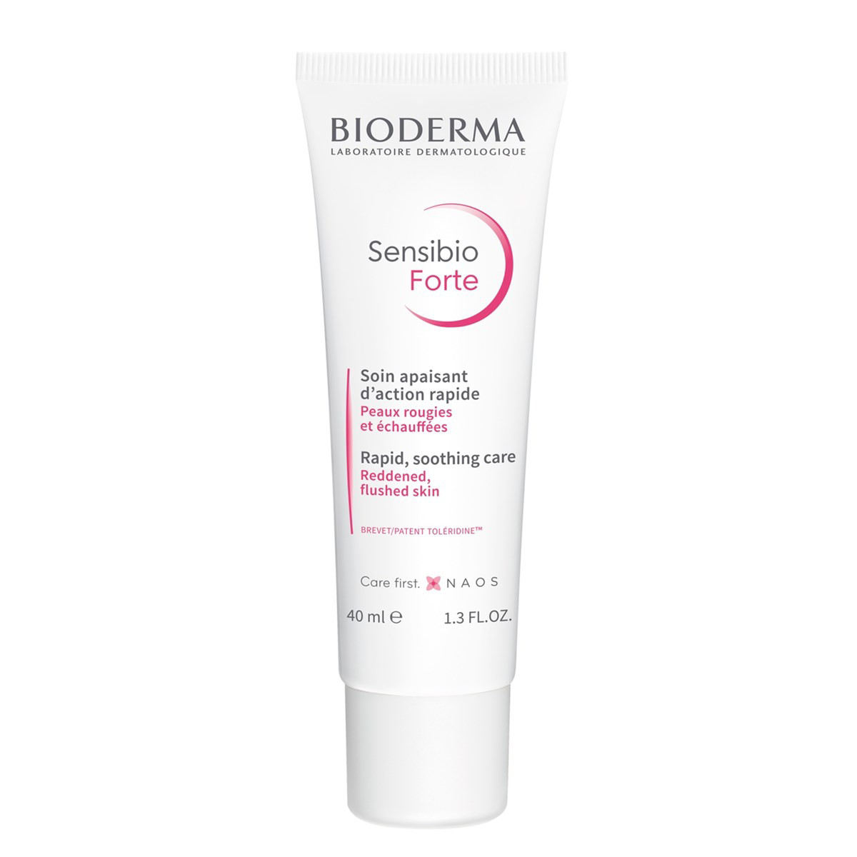 BIODERMA SENSIBIO FORTE, greito poveikio sudirgusios, jautrios odos kremas, 40 ml