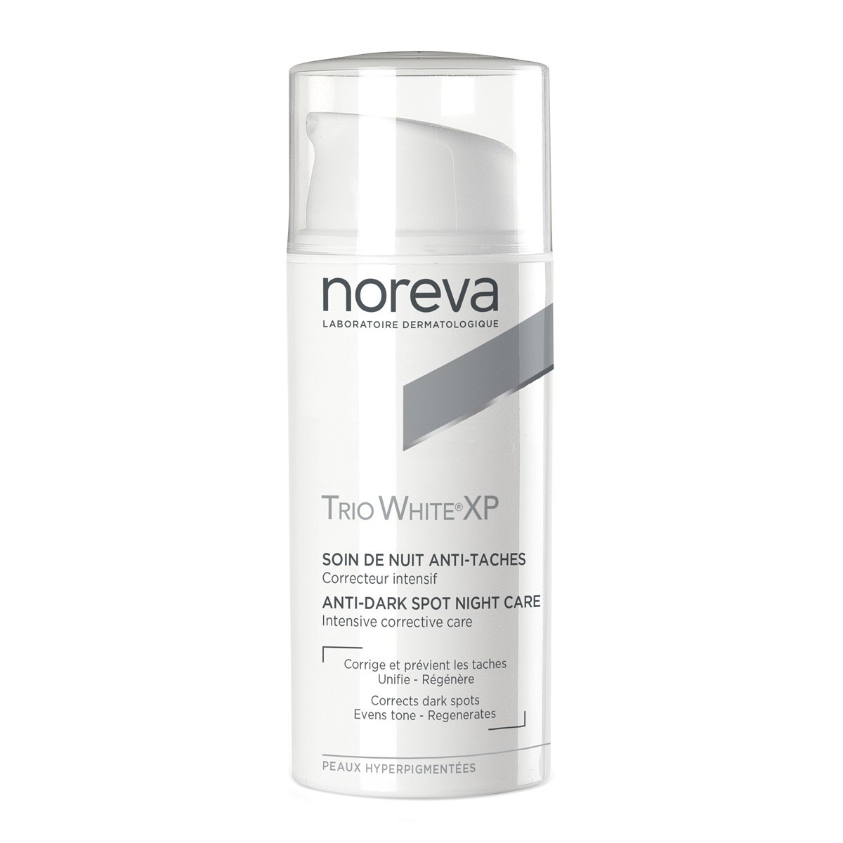 NOREVA TRIO WHITE XP, naktinis pigmentines dėmes šalinantis kremas, 30 ml