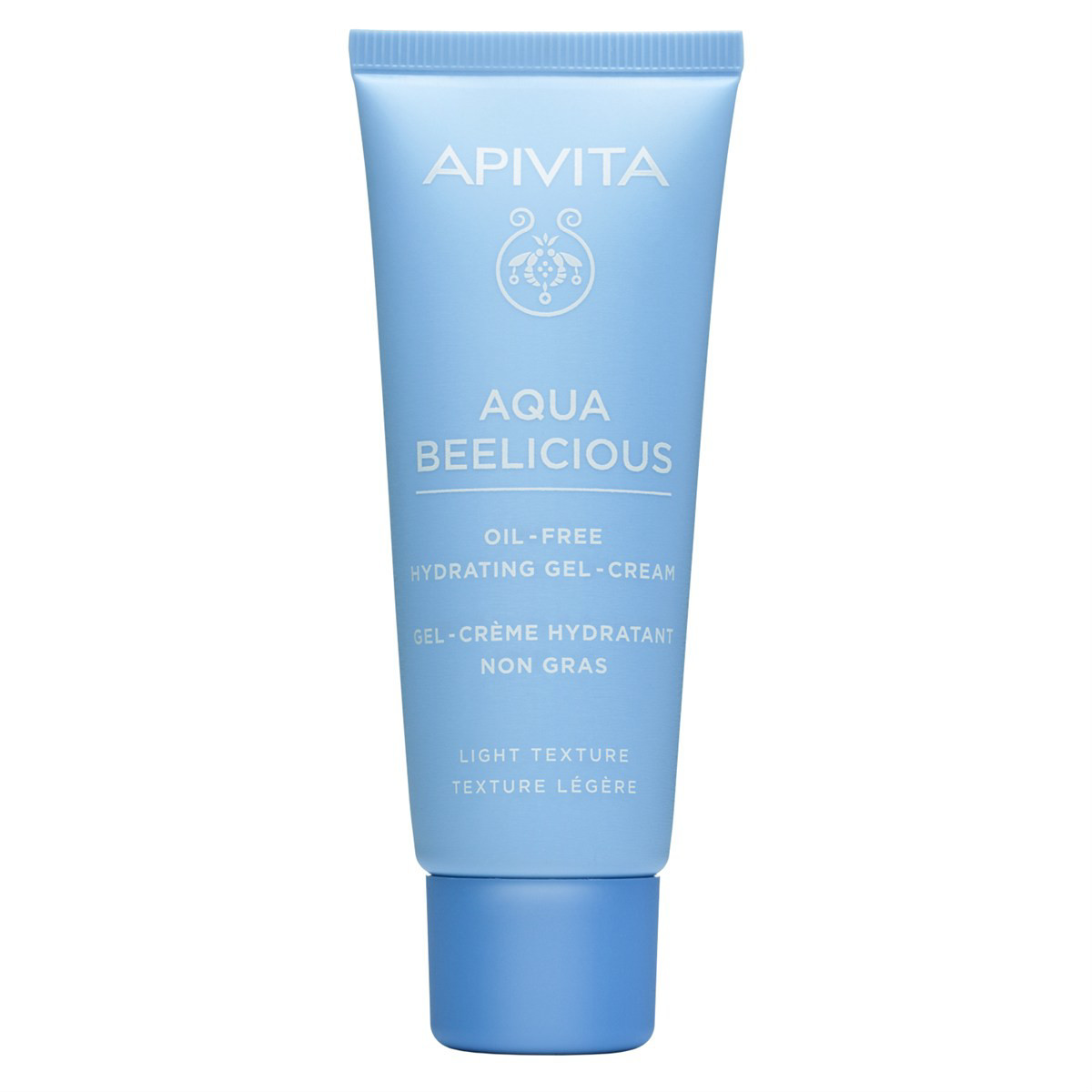 APIVITA AQUA BEELICIOUS OIL-FREE, veido gelis-kremas, M/R odai, 40 ml