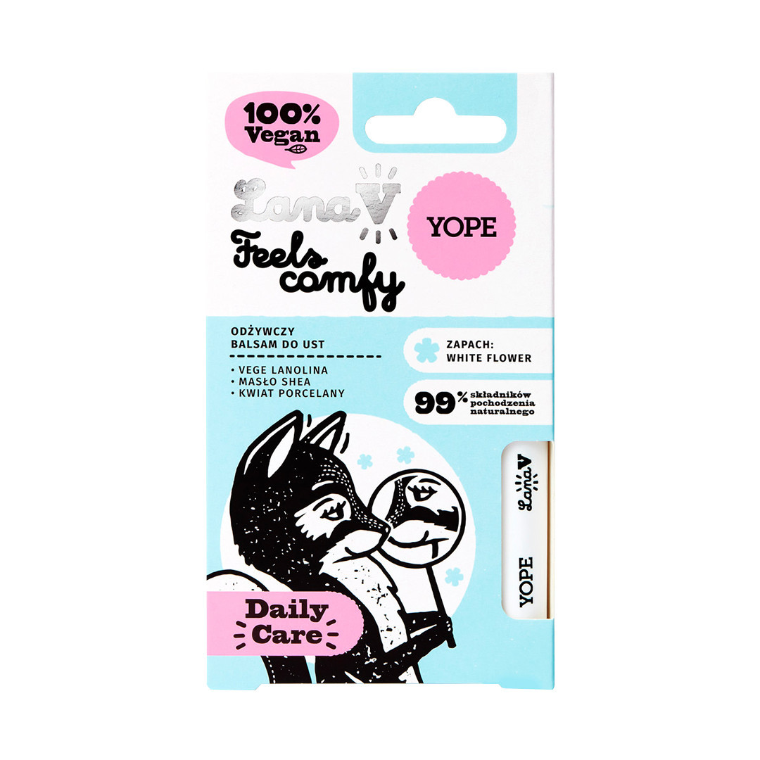 YOPE “Lana V” lūpų balzamas “Feels Comfy”, 2.5g.