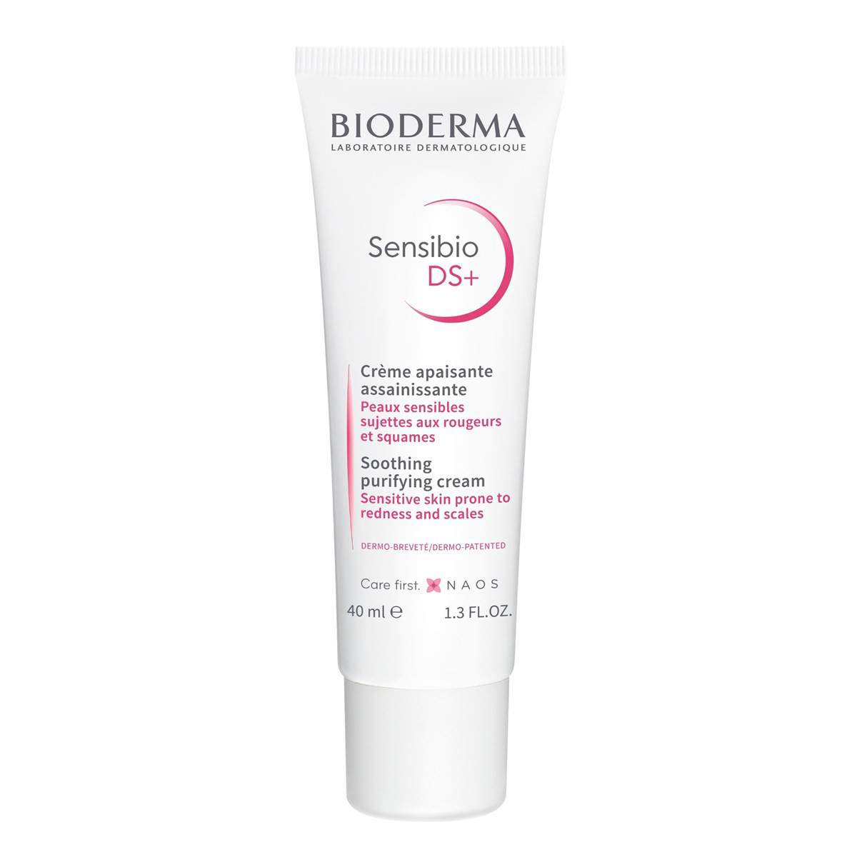 BIODERMA SENSIBIO DS+, specifinė jautrios, pleiskanojančios ir paraudusios odos priežiūros priemonė, 40 ml