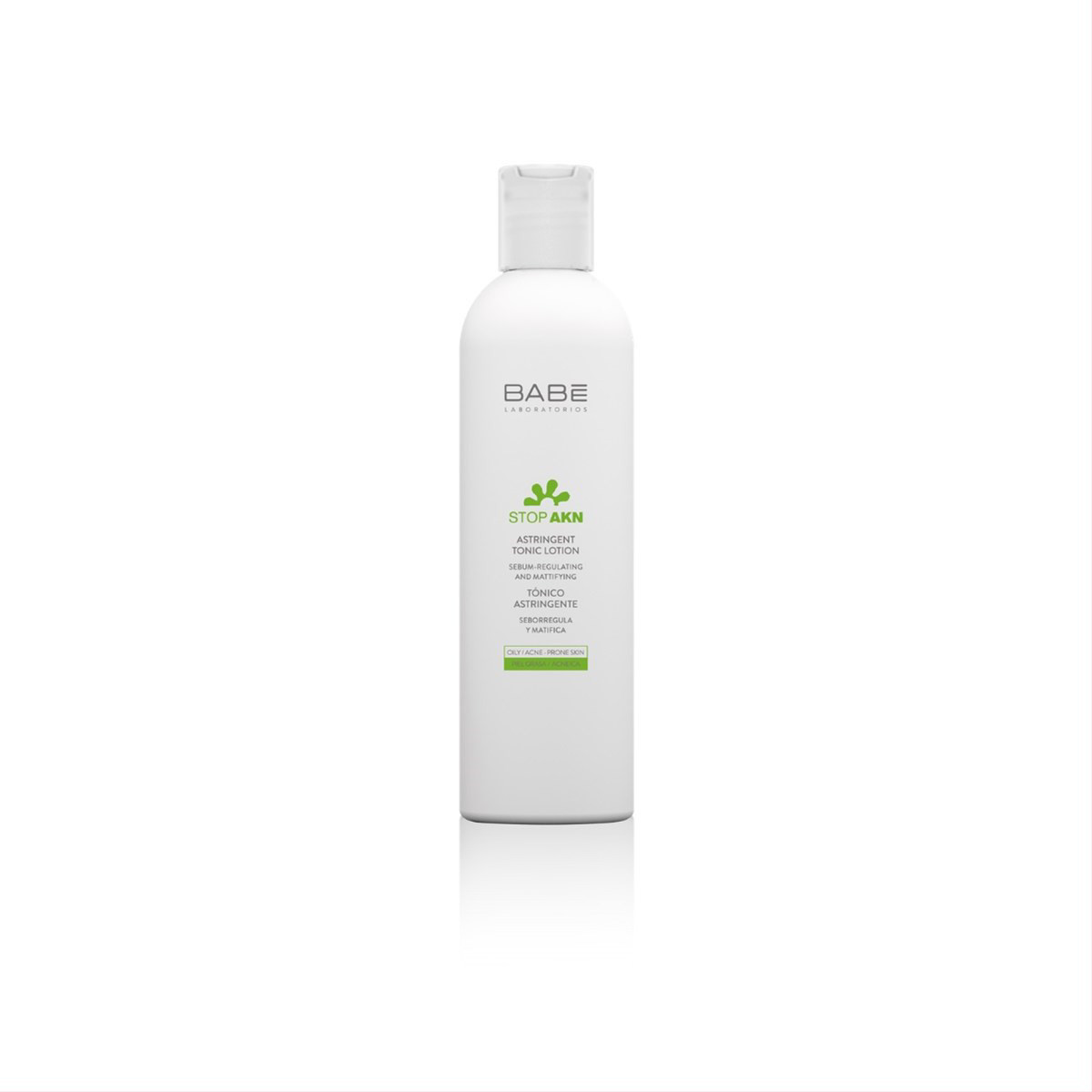 BABE STOP AKN, poras sutraukiantis tonikas mišriai, riebiai, į spuogus linksuiai odai, 250 ml