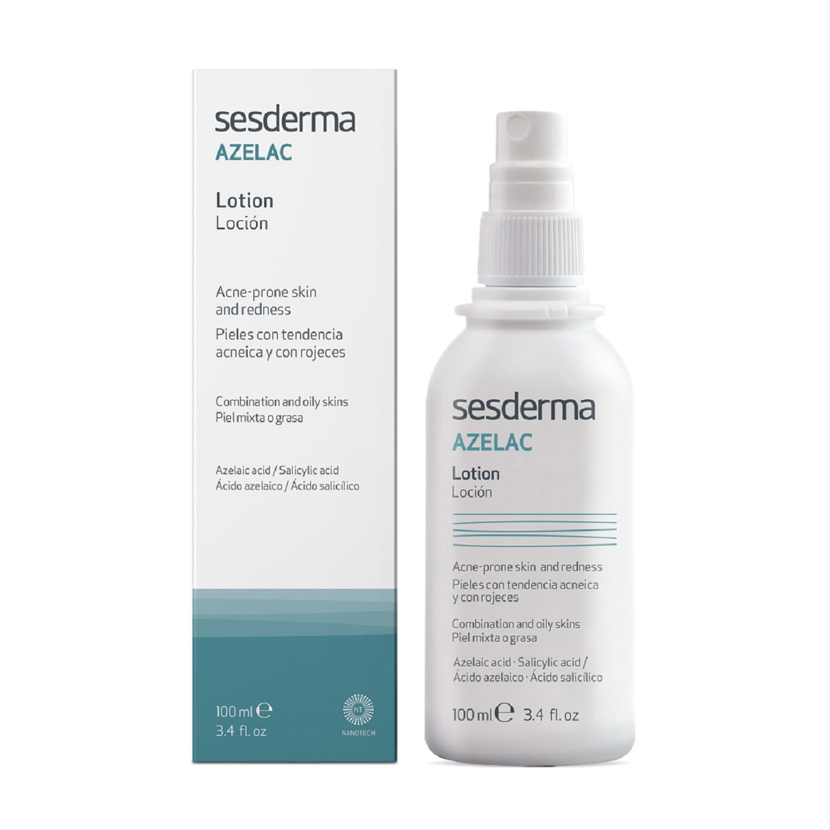 SESDERMA AZELAC, LOSJONAS, 100 ml