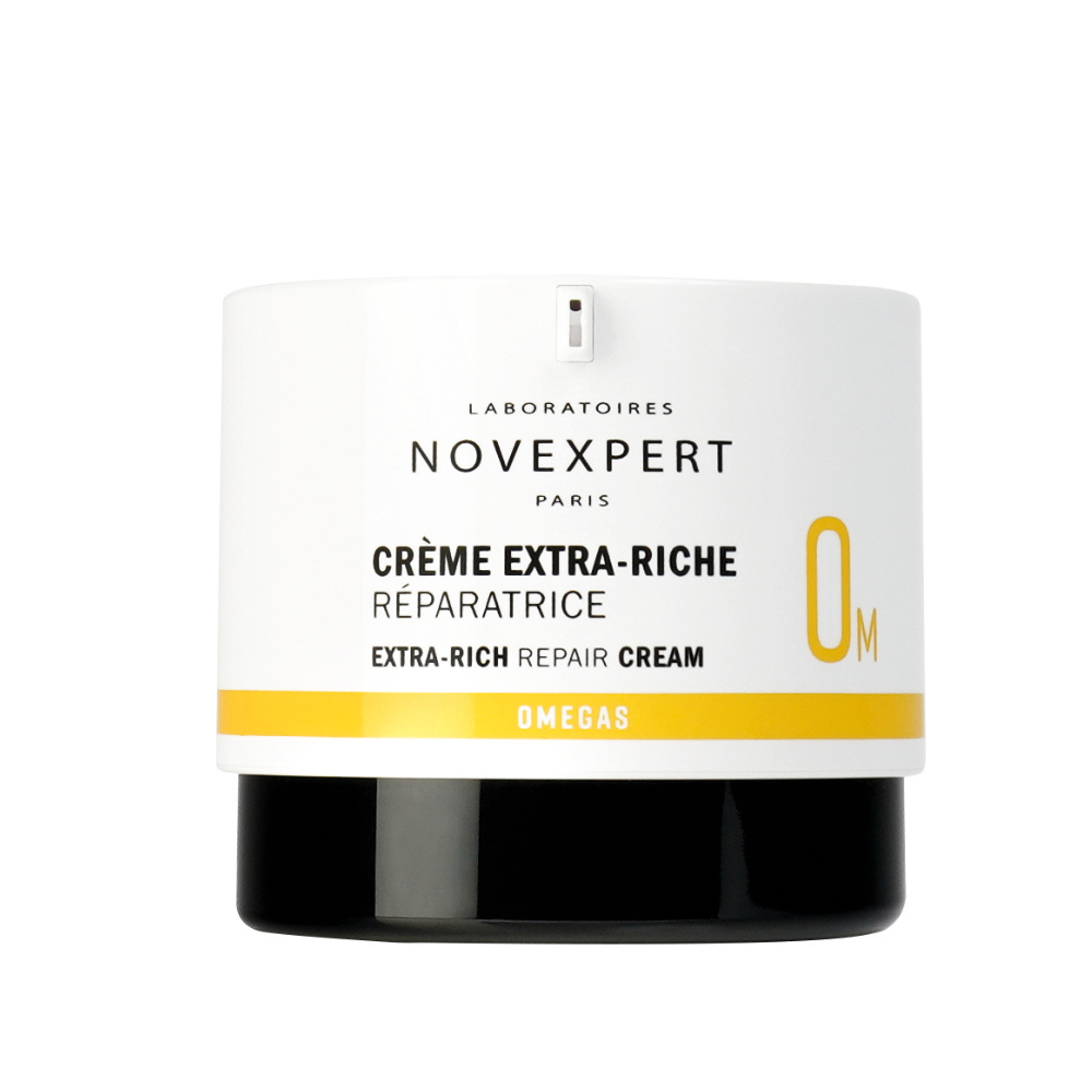 NOVEXPERT itin sodrus atstatomasis veido kremas su Omega rūgštimis, 40ml