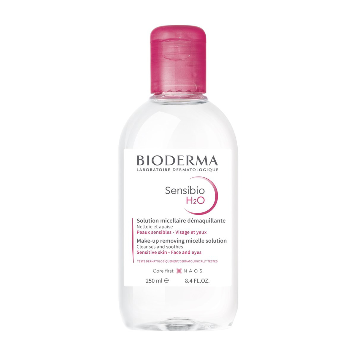BIODERMA SENSIBIO H2O, micelinis valomasis vanduo, 250 ml