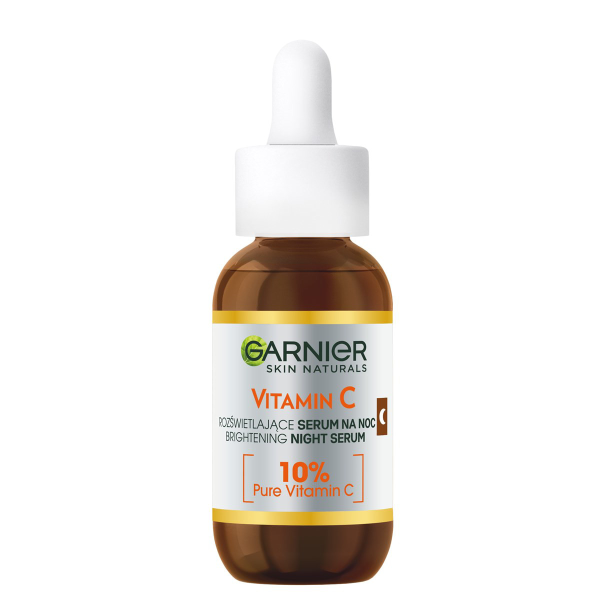 GARNIER VITAMIN C, naktinis veido serumas su 10% gryno vitamino C ir hialurono rūgštimi, 30ml