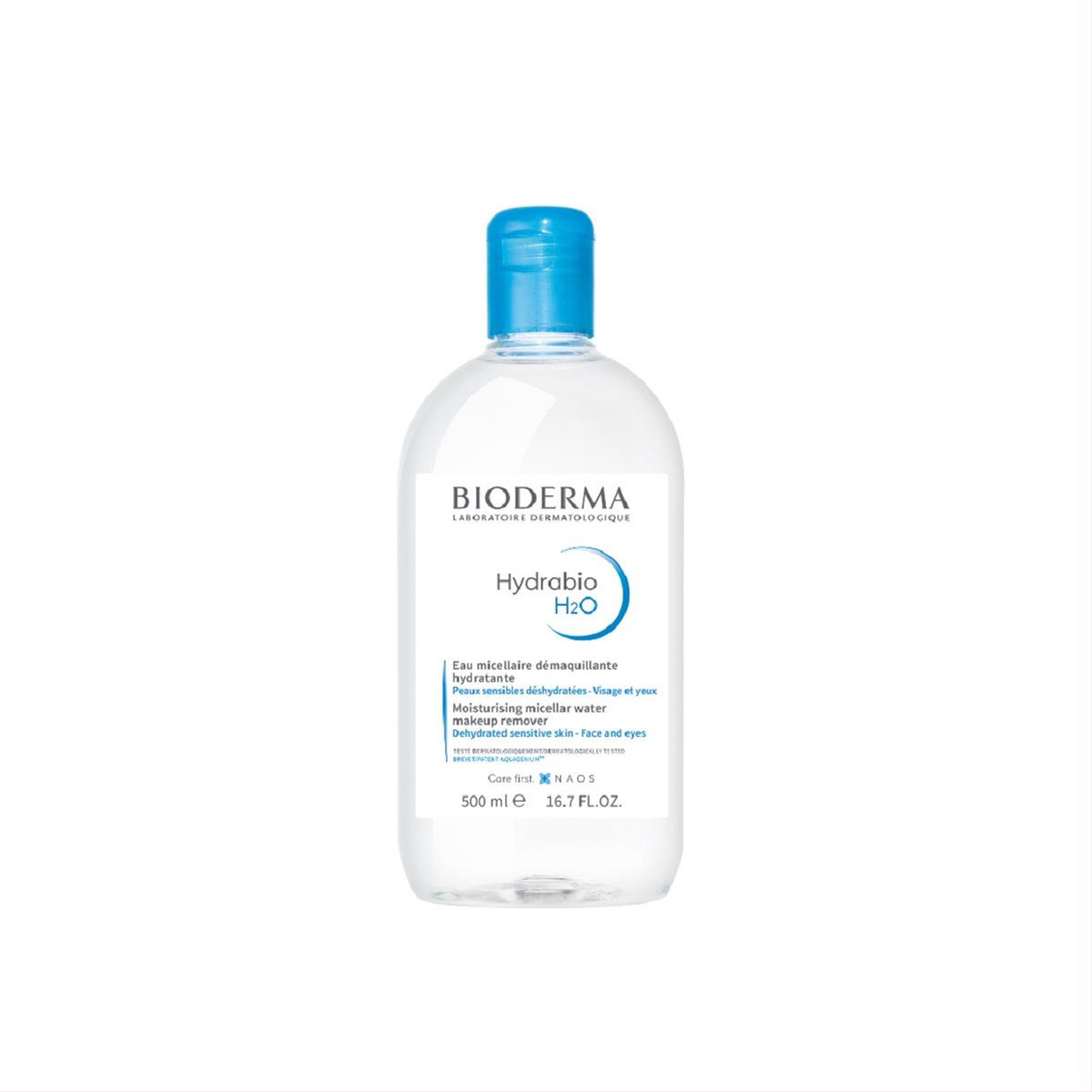 BIODERMA HYDRABIO H2O, micelinis valomasis vanduo, 500ml