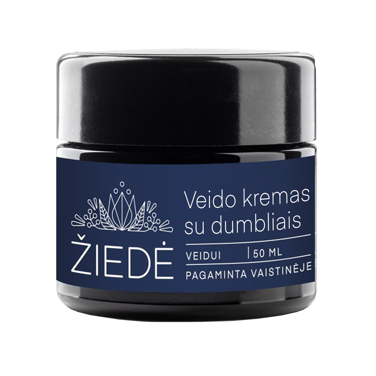 ŽIEDĖ, veido kremas su dumbliais, 50 ml