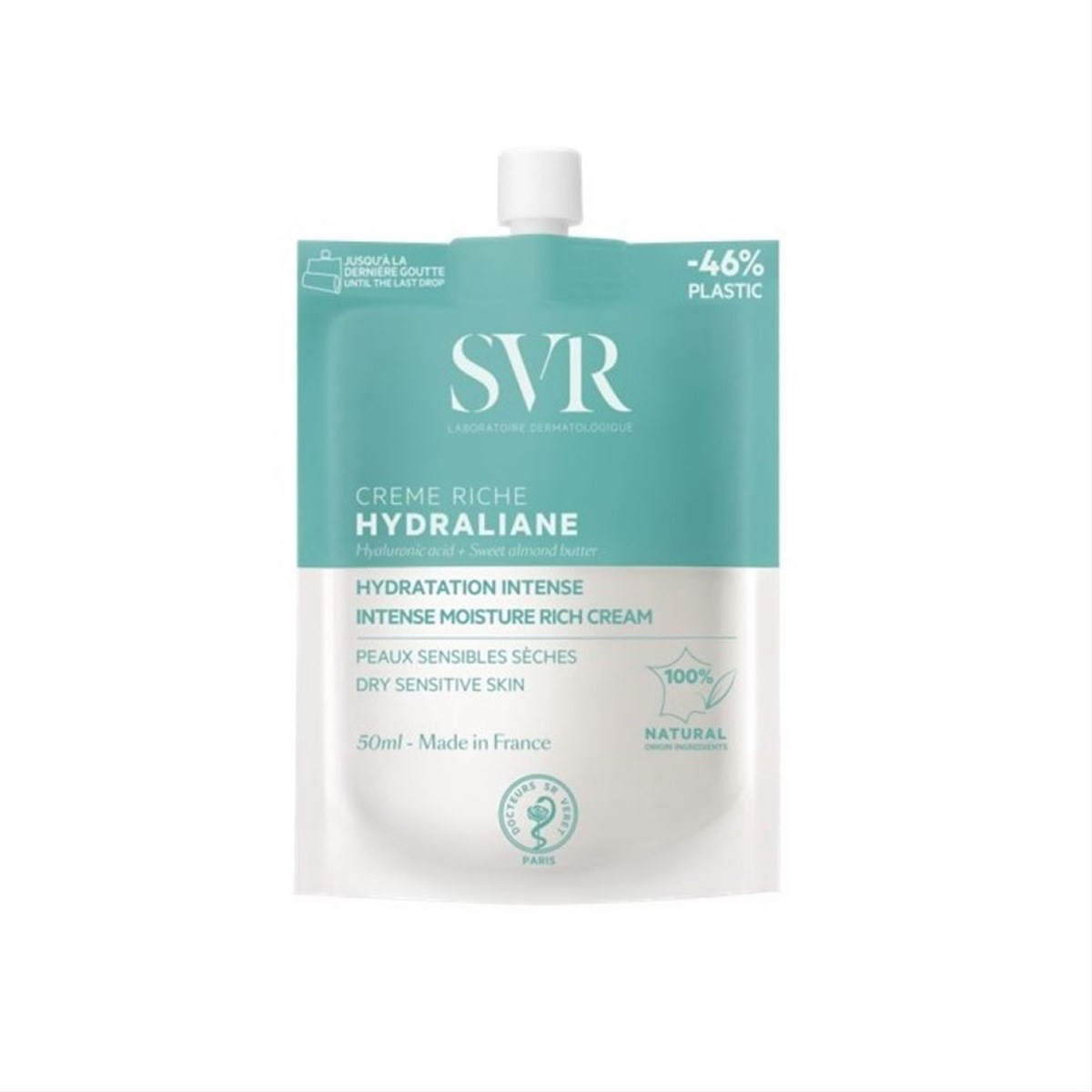 SVR HYDRALIANE CREME RICHE drėkinamasis veido kremas dehidratuotai, sausai odai, 50ml