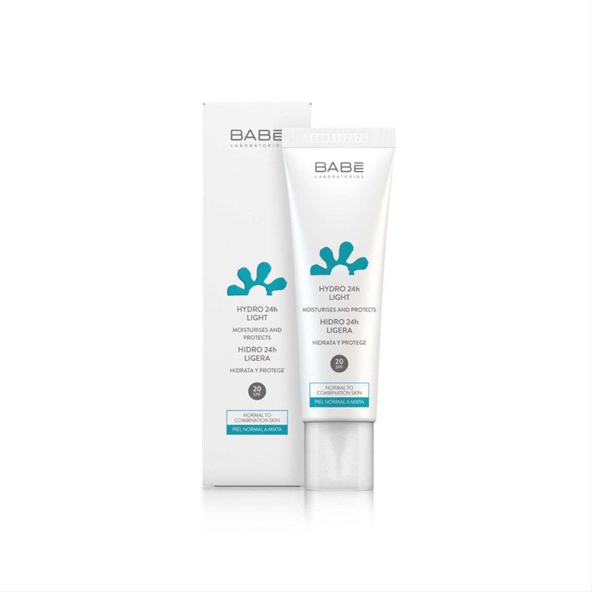 BABE FACIAL HYDRO 24H LIGHT SPF 20, drėkinamasis kremas normaliai ir mišriai veido odai, 50 ml