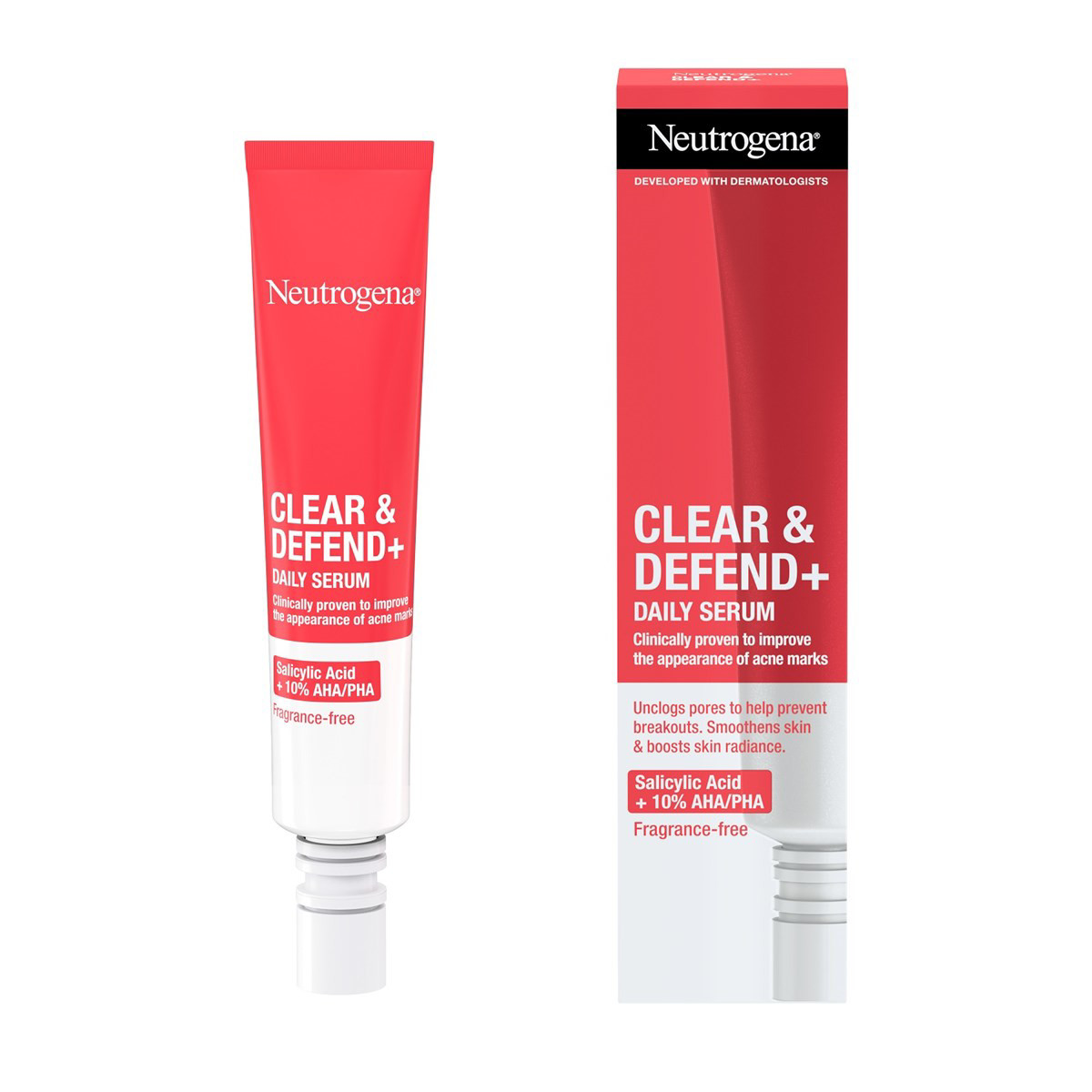 NEUTROGENA CLEAR & DEFEND+, kasdienis serumas, 30 ml