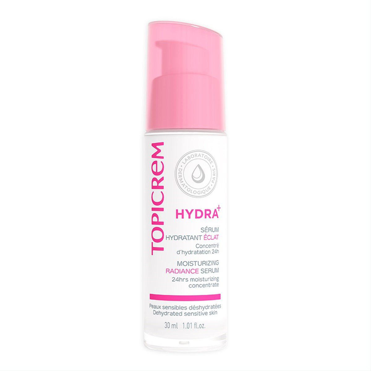 TOPICREM HYDRA+, drėkinamasis veido serumas, 30 ml