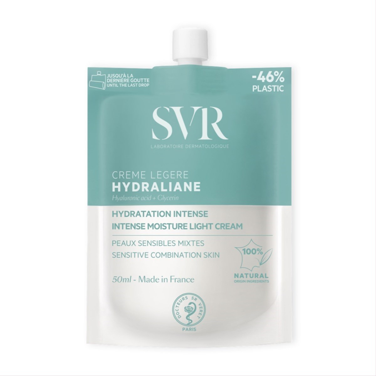 SVR HYDRALIANE LÉG?RE, drėkinamasis veido kremas dehidratuotai mišriai odai, 50ml
