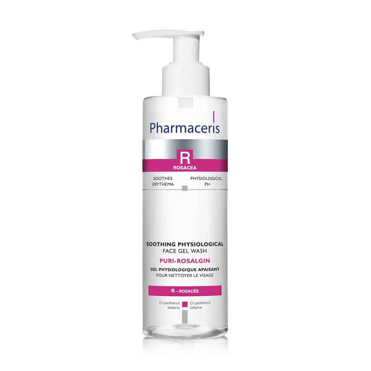 PHARMACERIS R PURI ROSALGIN, fiziologinis gelis prausimuisi, 190 ml