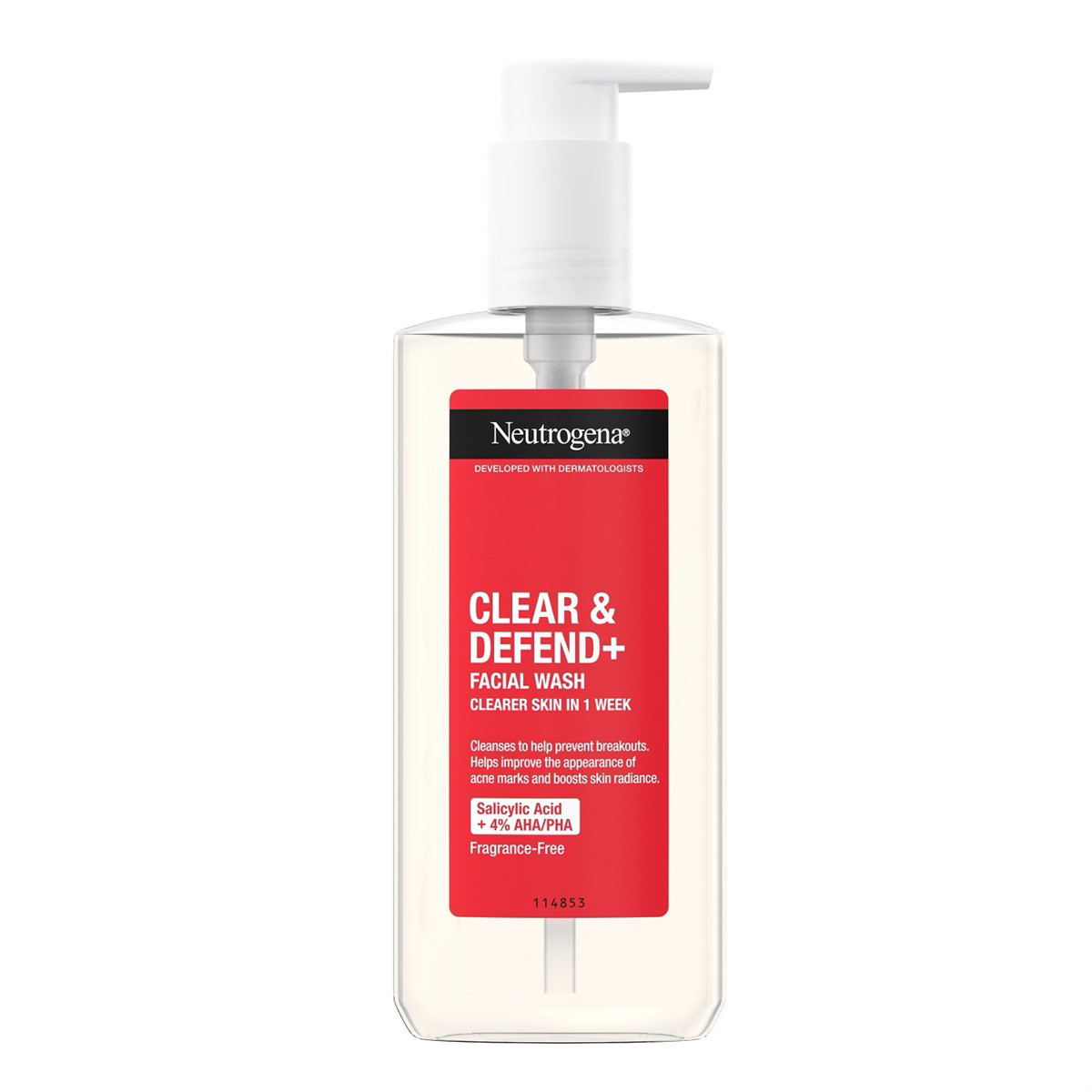 NEUTROGENA CLEAR & DEFEND+, kasdienis prausiamasis gelis, 200 ml
