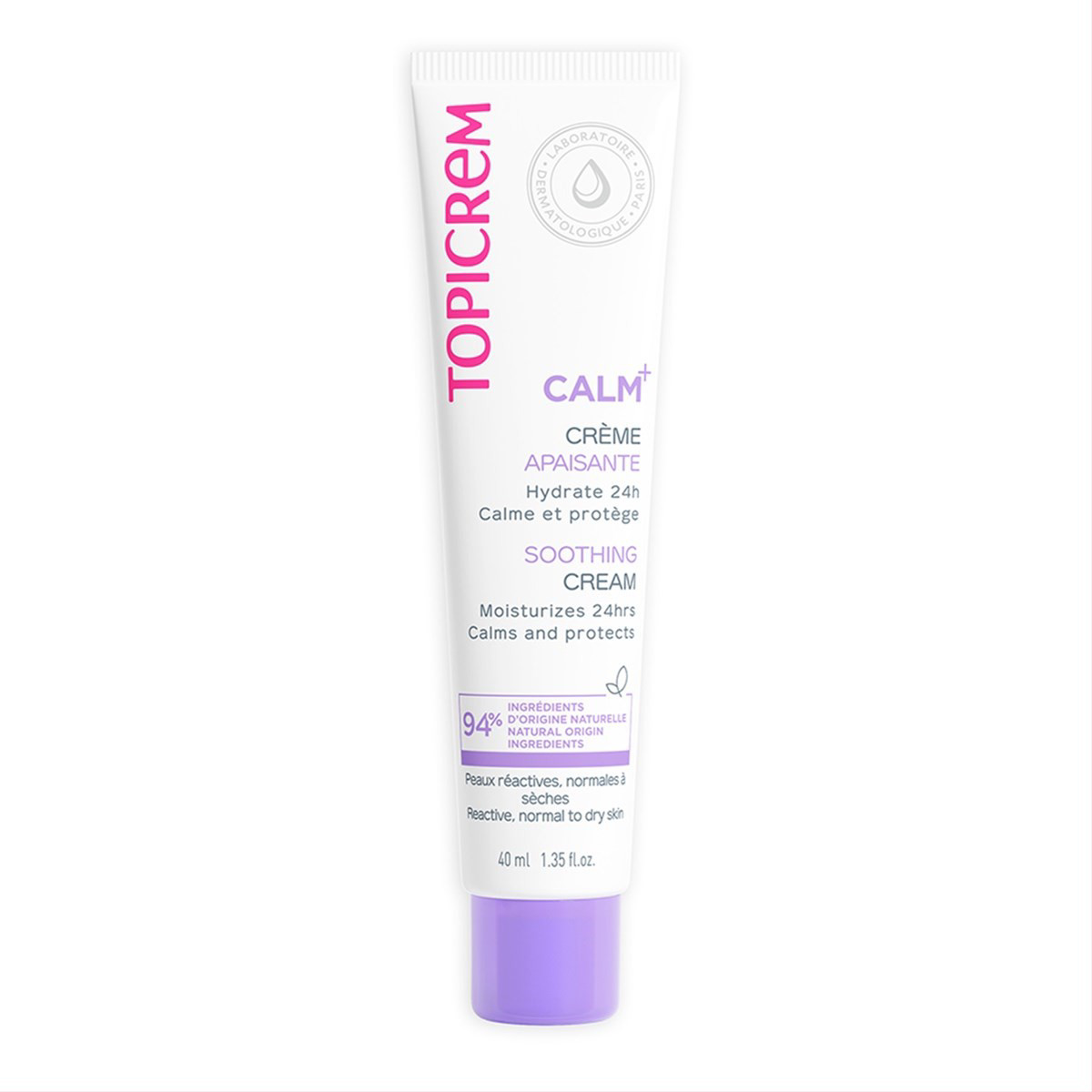TOPICREM, raminamasis kremas jautriai, dirgliai odai CALM+ UM, 40 ml