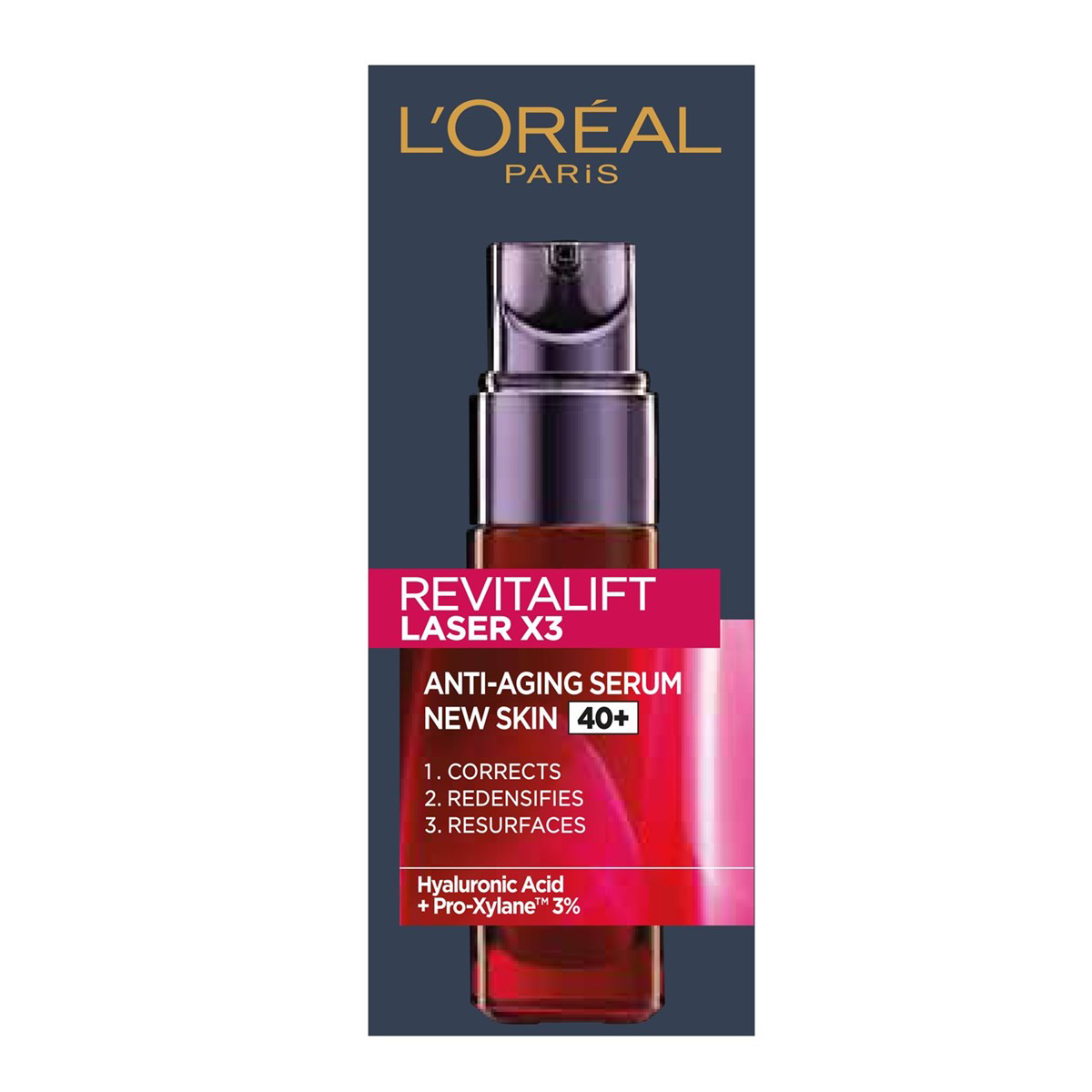 L?ORÉAL PARIS REVITALIFT LASER, serumas nuo senėjimo požymių, 30 ml