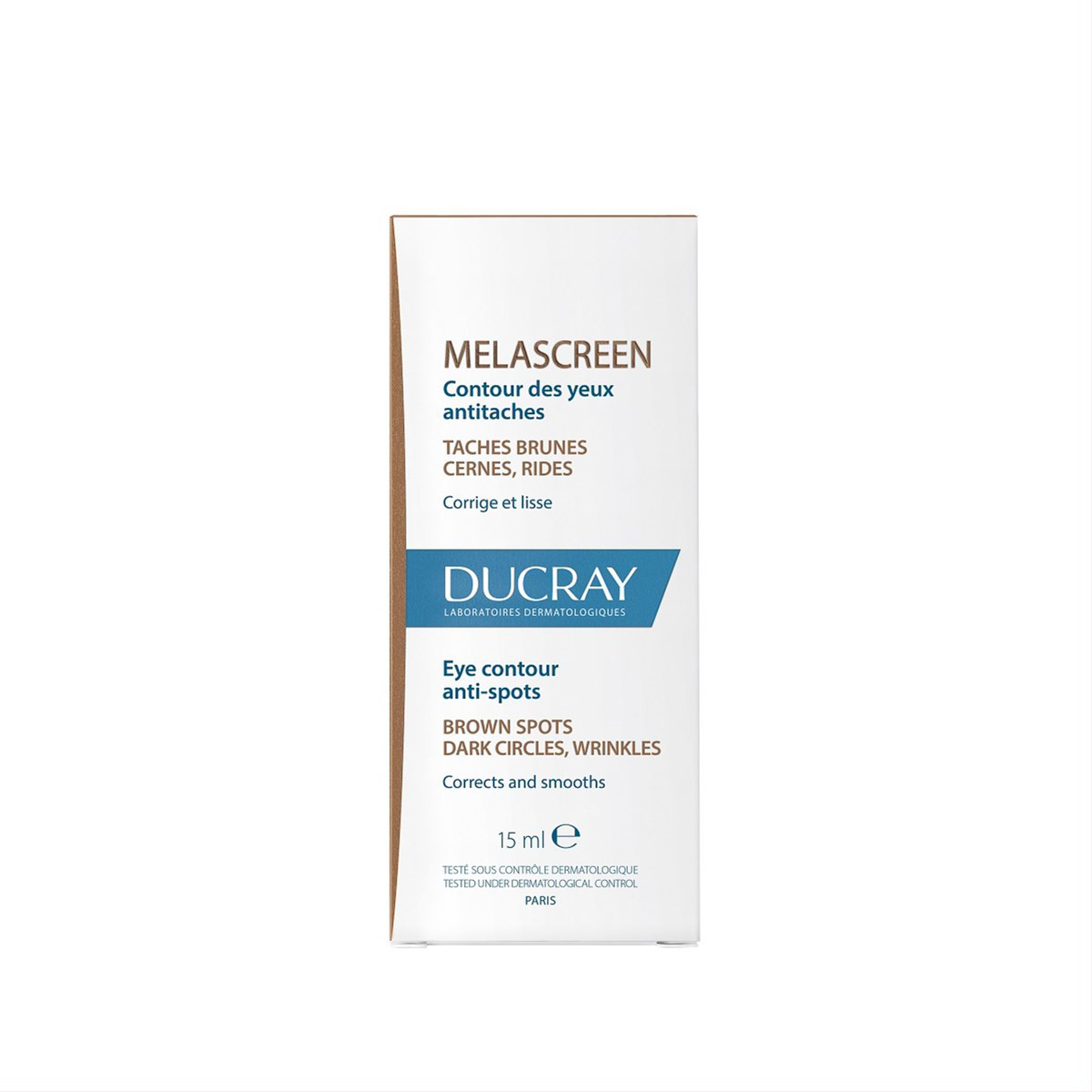 DUCRAY MELASCREEN, paakių kremas nuo pigmentinių dėmių, raukšlių, 15ml