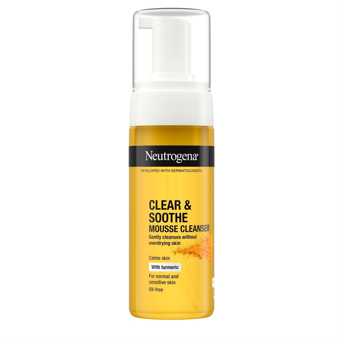 NEUTROGENA CLEAR & SOOTHE, prausimosi putos, 150 ml
