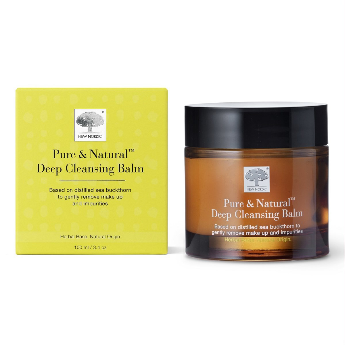 NEW NORDIC PURE & NATURAL DEEP CLEANSING BALM, GILIAI VALANTIS BALZAMAS, 100ml