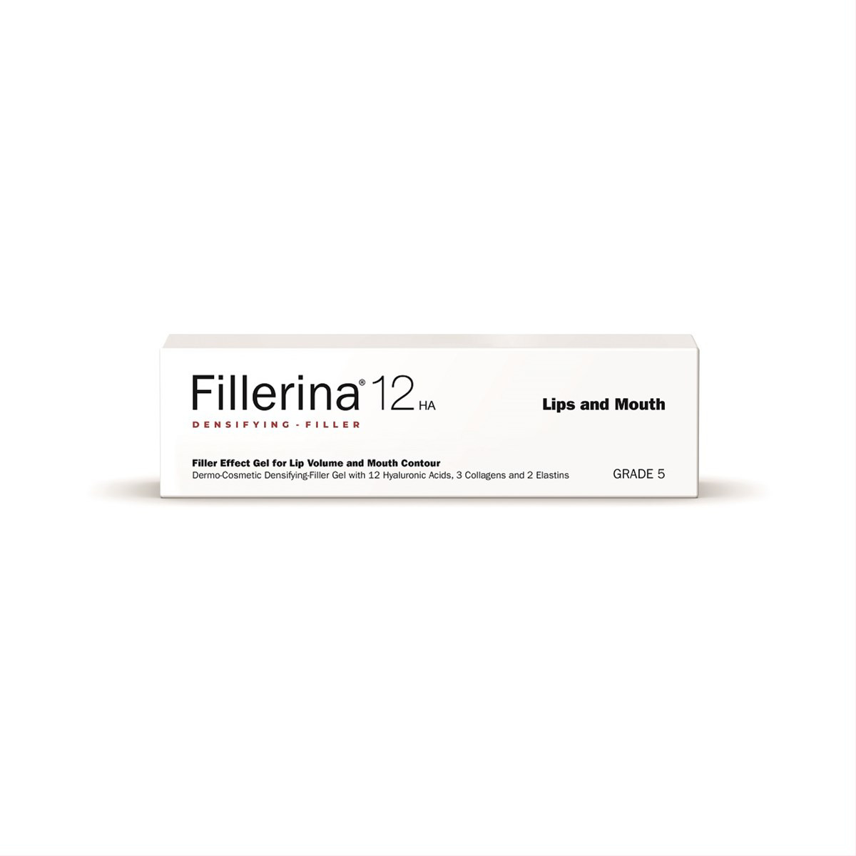 FILLERINA 12HA, Dermatologinis gelinis užpildas lūpoms, 5 lygis, 7ml
