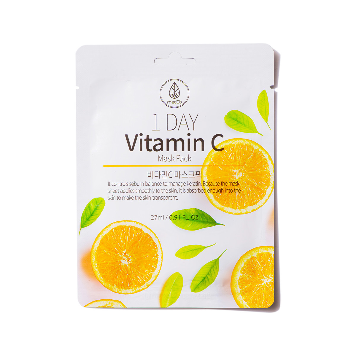 MedB Lakštinė kaukė su vitaminu C, 27g