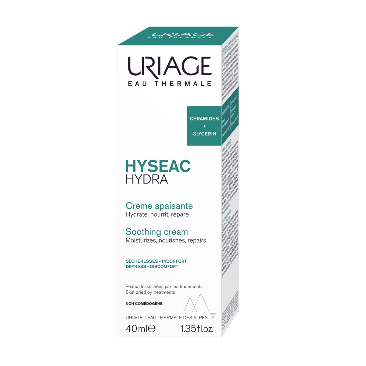 URIAGE HYSEAC HYDRA, kremas, 40 ml