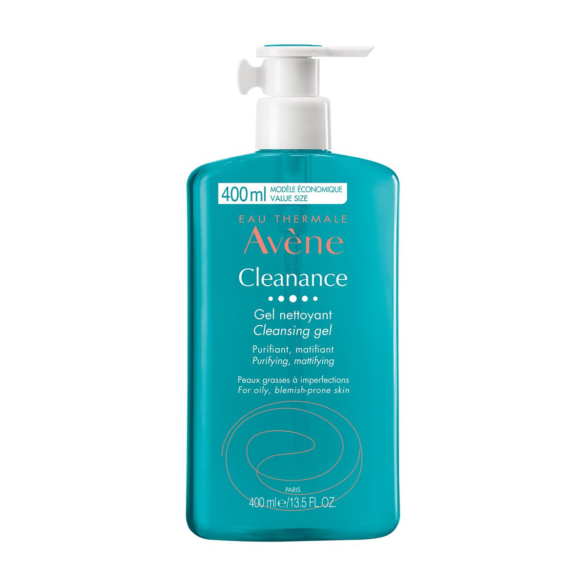 AVENE CLEANANCE, prausiklis riebiai odai, 400ml
