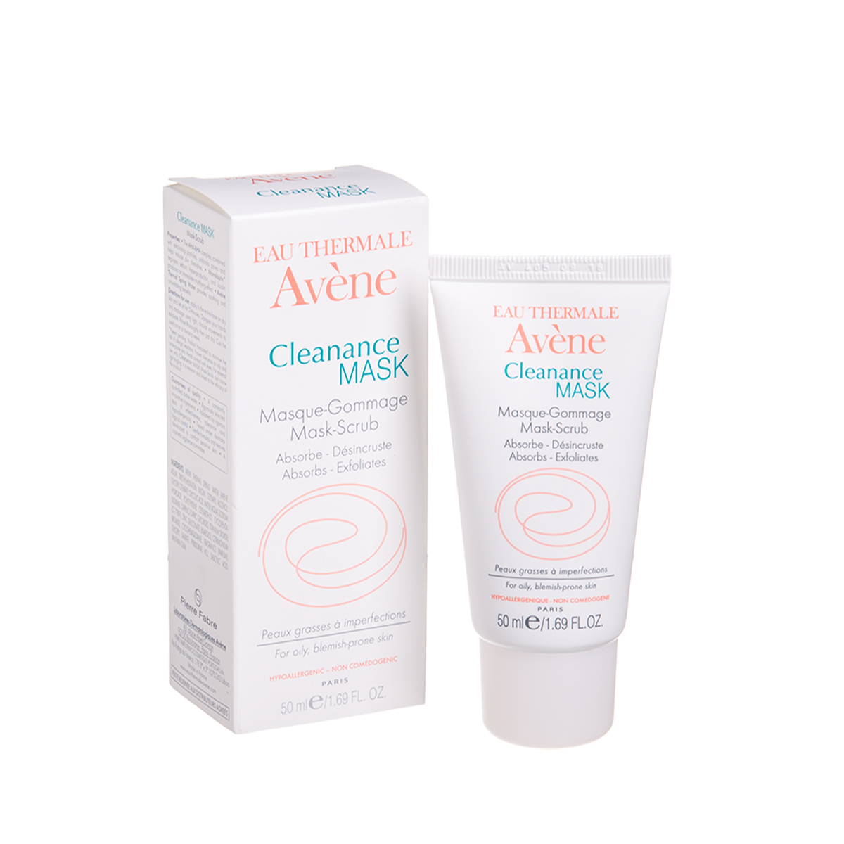 AVENE CLEANANCE, kaukė riebiai odai, 50ml
