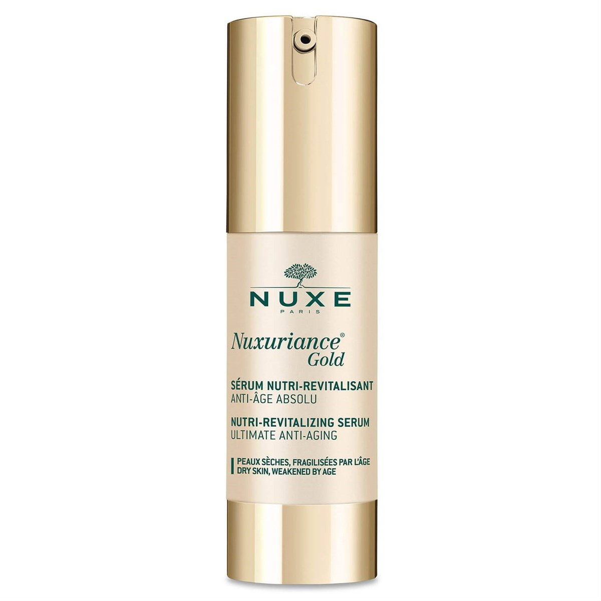 NUXE NUXURIANCE GOLD, atkuriantis aliejinis serumas, 30ml