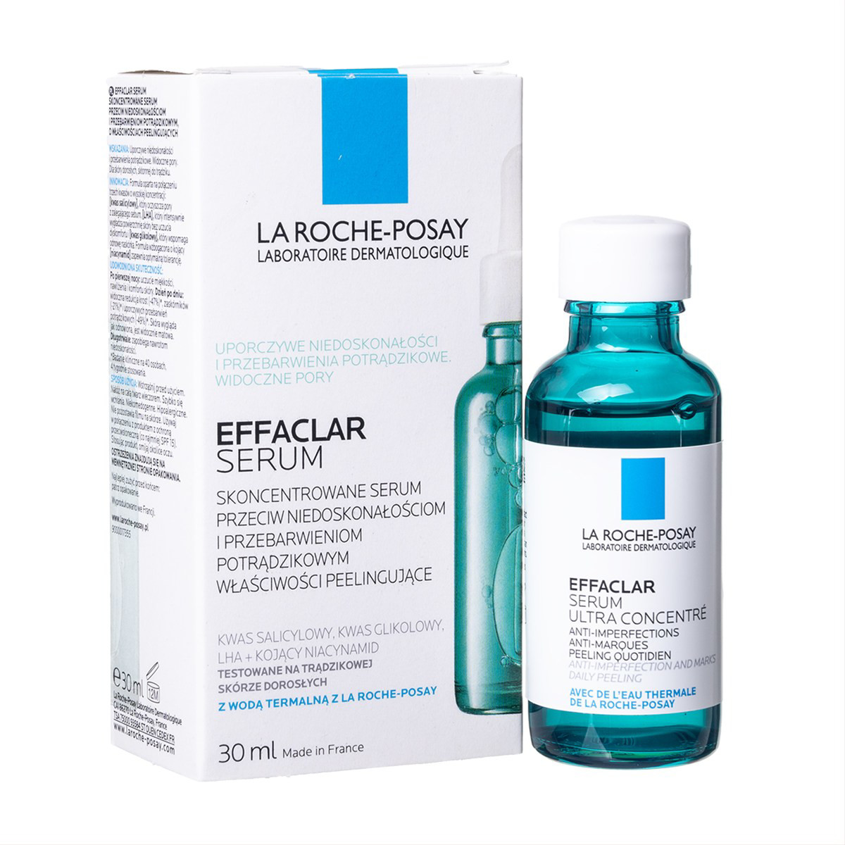LA ROCHE-POSAY EFFECLAR DUO+, serumas, 30ml
