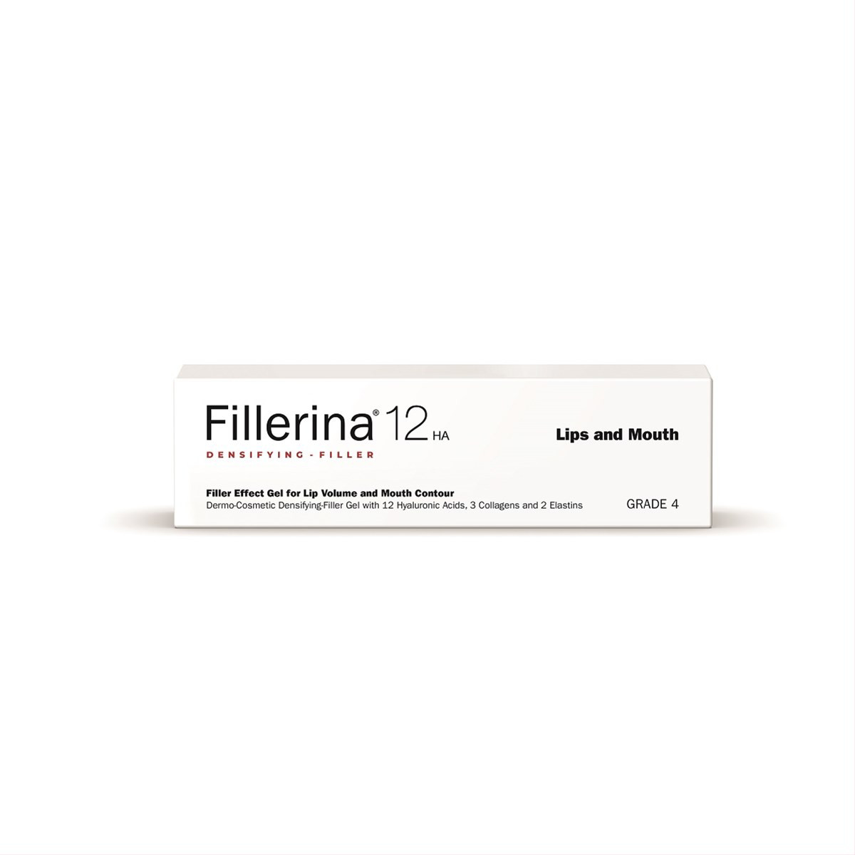FILLERINA 12HA, Dermatologinis gelinis užpildas lūpoms, 4 lygis, 7ml