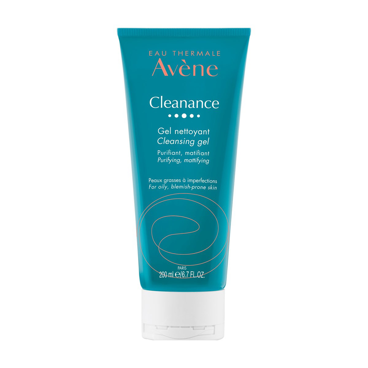 AVENE CLEANANCE, prausiklis riebiai odai, 200ml