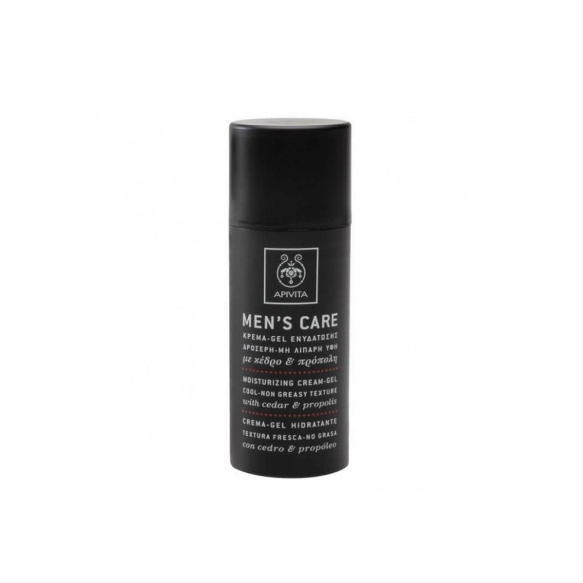 APIVITA MEN'S CARE, drėkinamasis veido kremas-gelis, 50 ml