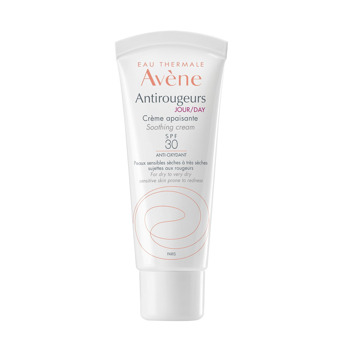 AVENE, kremas raustančiai, sausai odai, SPF 30, 40 ml