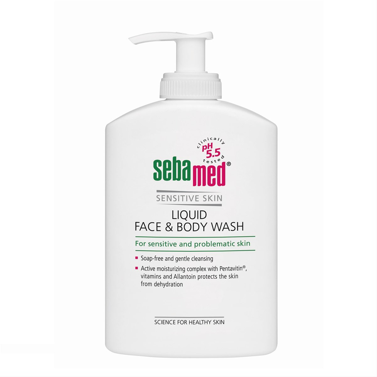 SEBAMED, veido ir kūno prausiklis, 1000ml