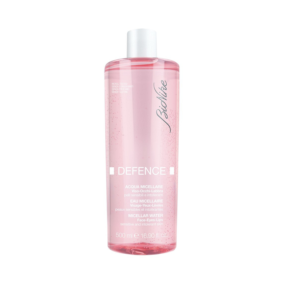 BIONIKE DEFENCE micelinis vanduo veidui, akims ir lūpoms, 500 ml