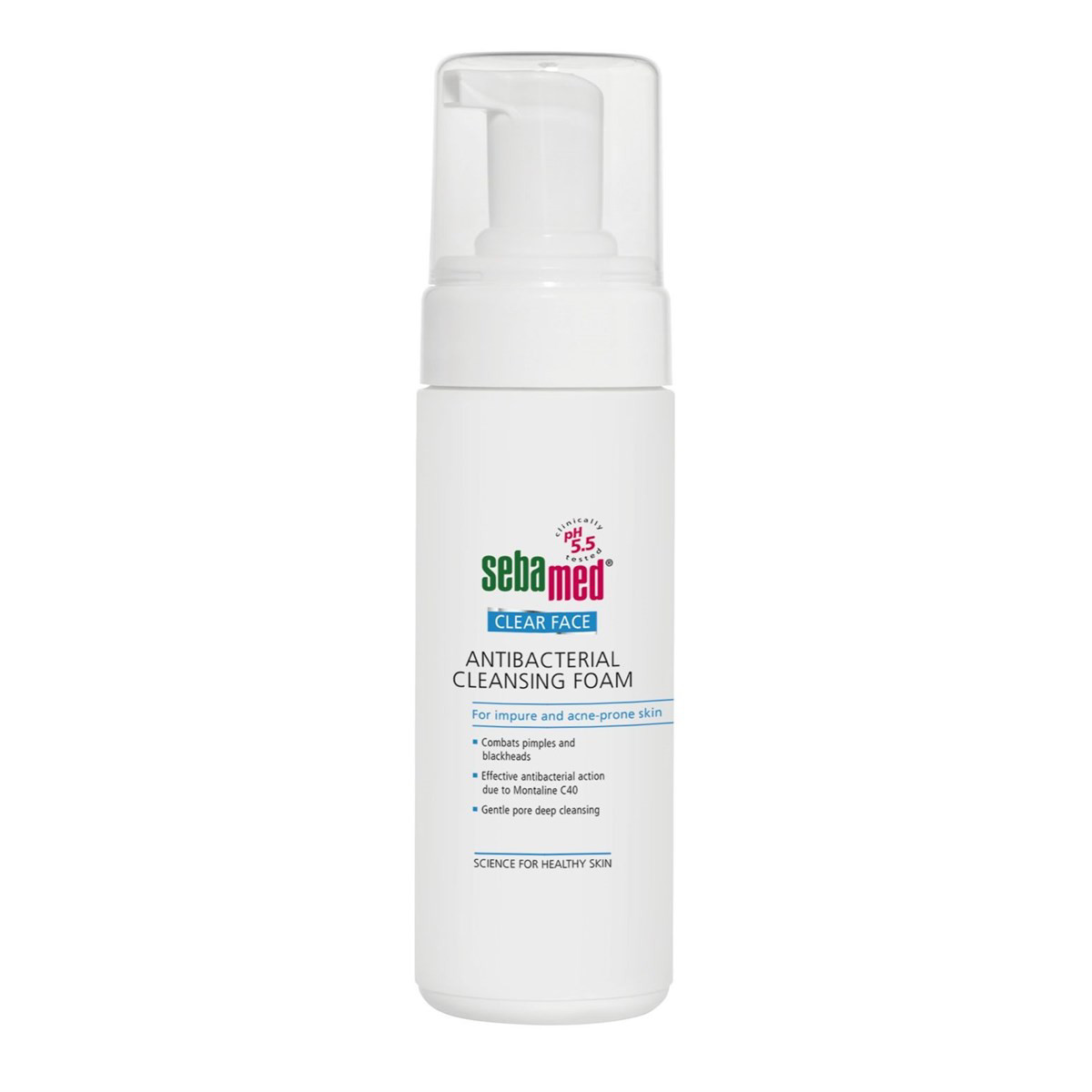 SEBAMED CLEAR FACE, prausimosi.putos riebiai odai,150ml