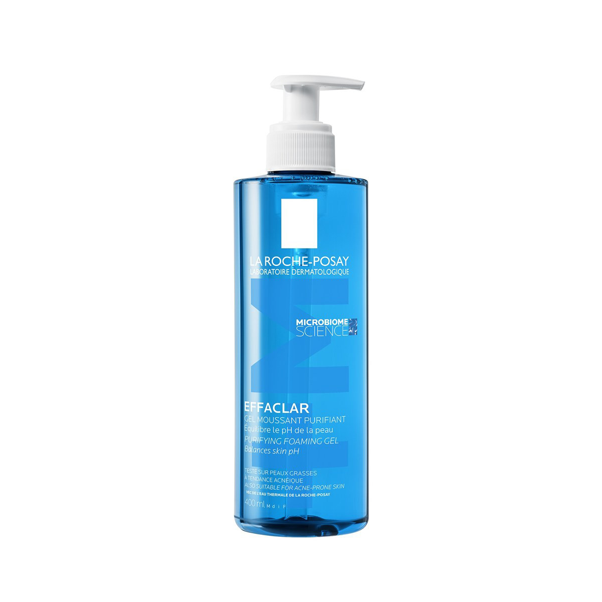 LA ROCHE POSAY EFFACLAR, valomasis gelis riebiai odai, 400 ml