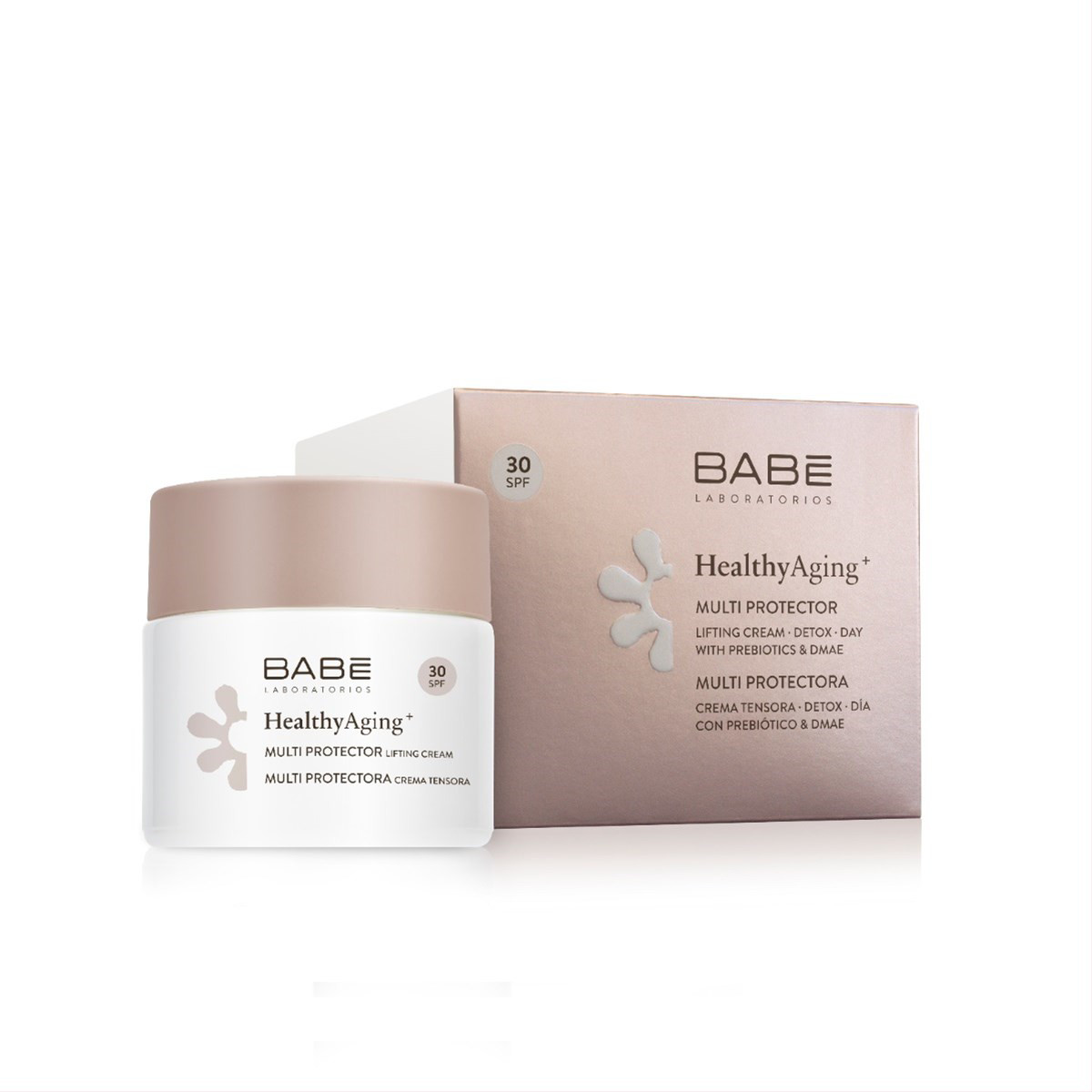 BABE HEALTHY AGING+, daugiafunkcis apsauginis stangrinamasis dieninis kremas, SPF30, 50 ml