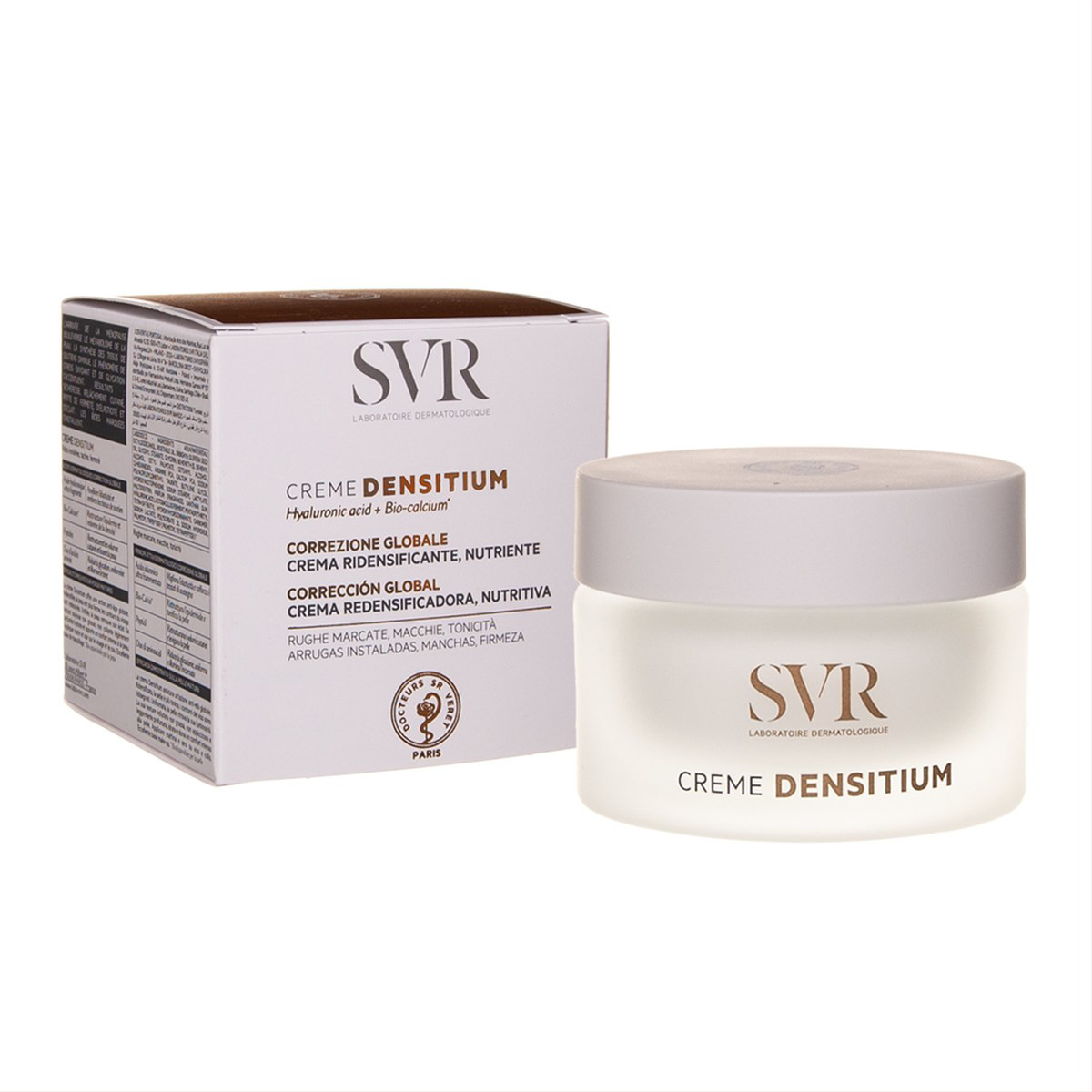 SVR DENSITIUM CR?ME, dieninis veido ir kaklo kremas brandžiai, jautriai odai, 50 ml