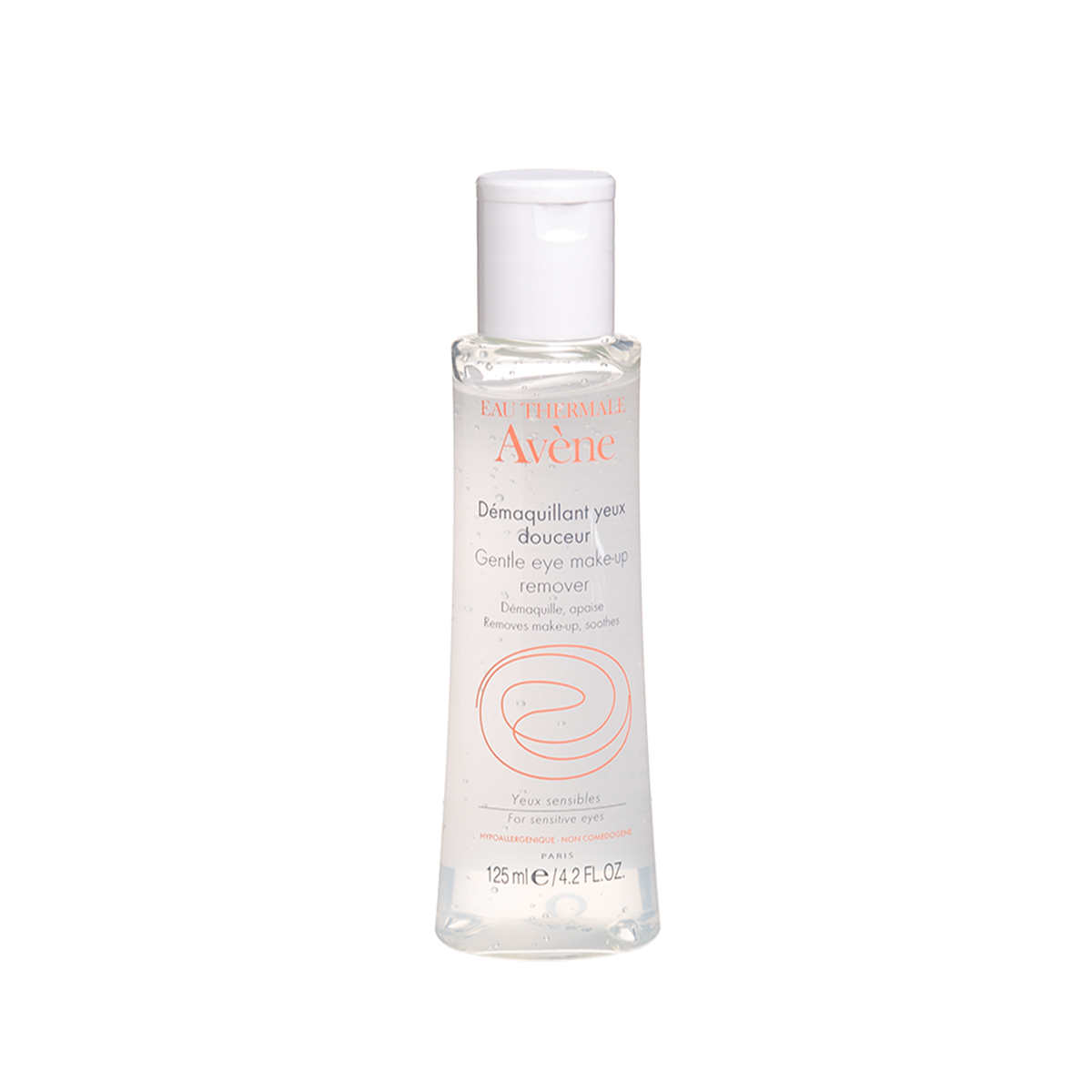 AVENE, akių makiažo valiklis, ypač švelnus nenuplaunamas, 125ml