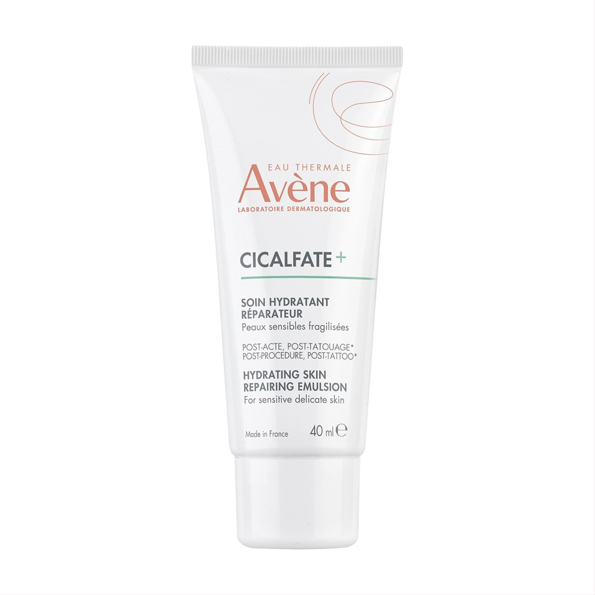 AVENE CICALFATE, emulsija pažeistai odai, atkuriamoji, 40ml