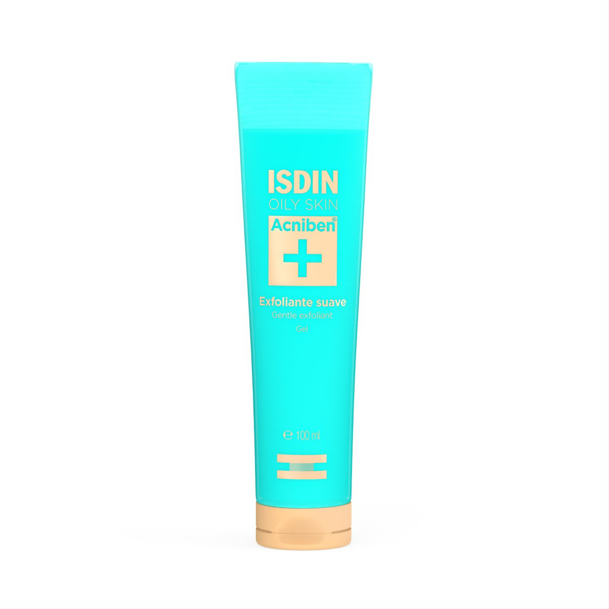 ISDIN OILY SKIN ACNIBEN®, šveičiamasis veido gelis su mikrogranulėmis, 100 ml