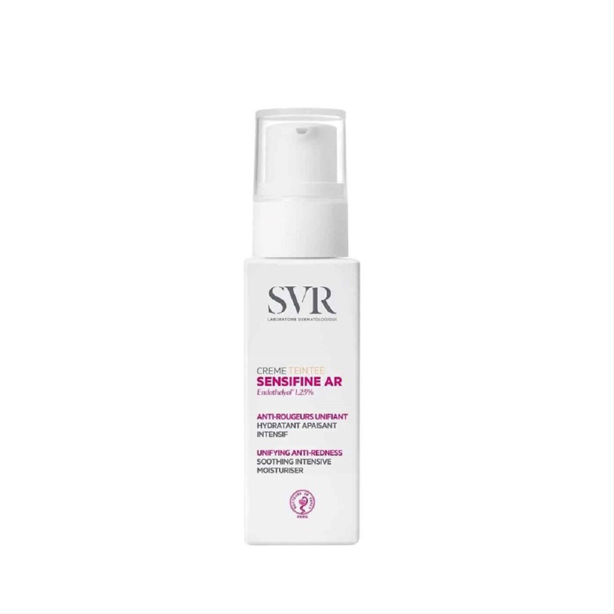 SVR SENSIFINE AR CREME TEINTEE, maskuojamasis veido kremas jautriai odai, 40ml