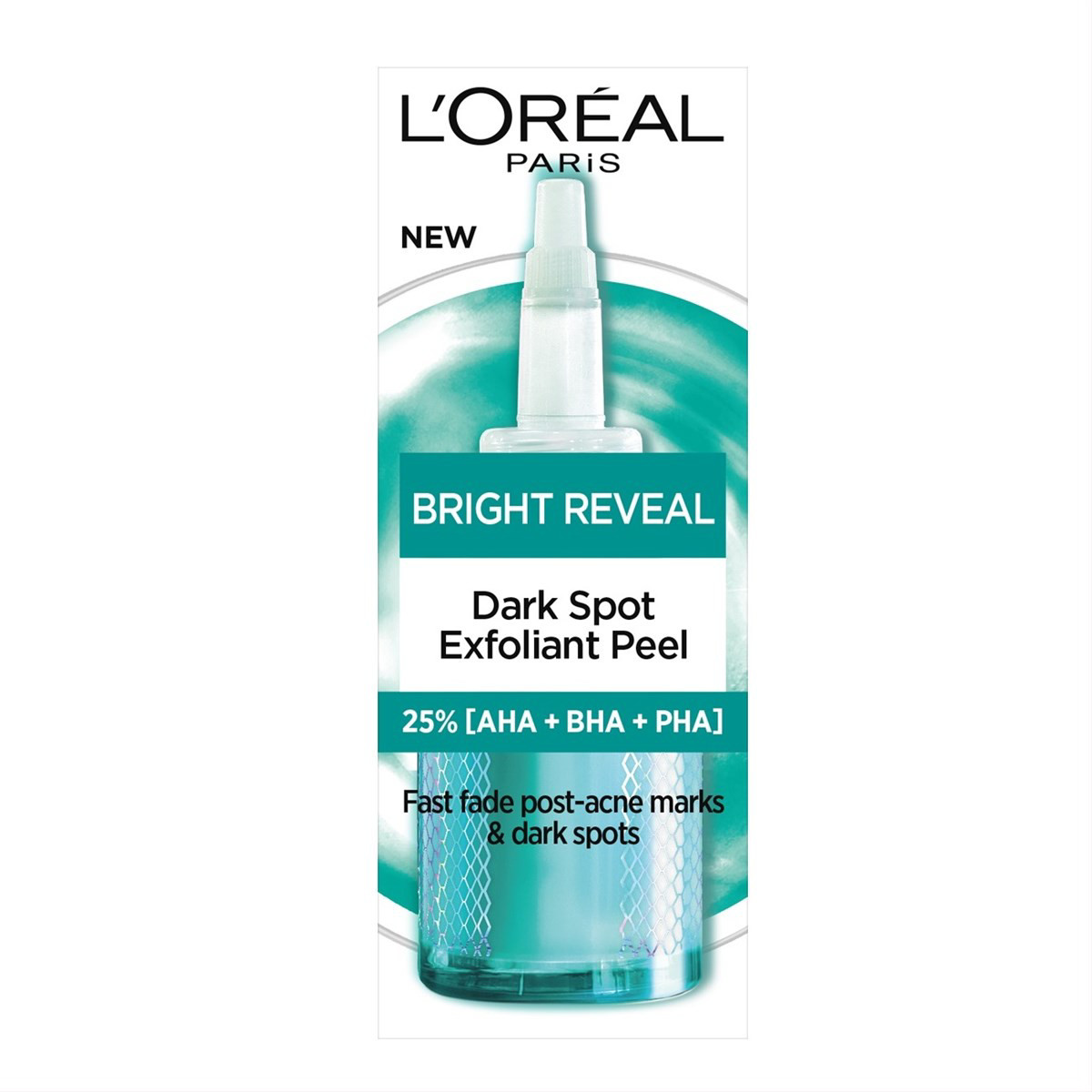 L'Oreal Paris Bright Reveal, tamsias dėmes šviesinantis šveitiklis, 25 ml