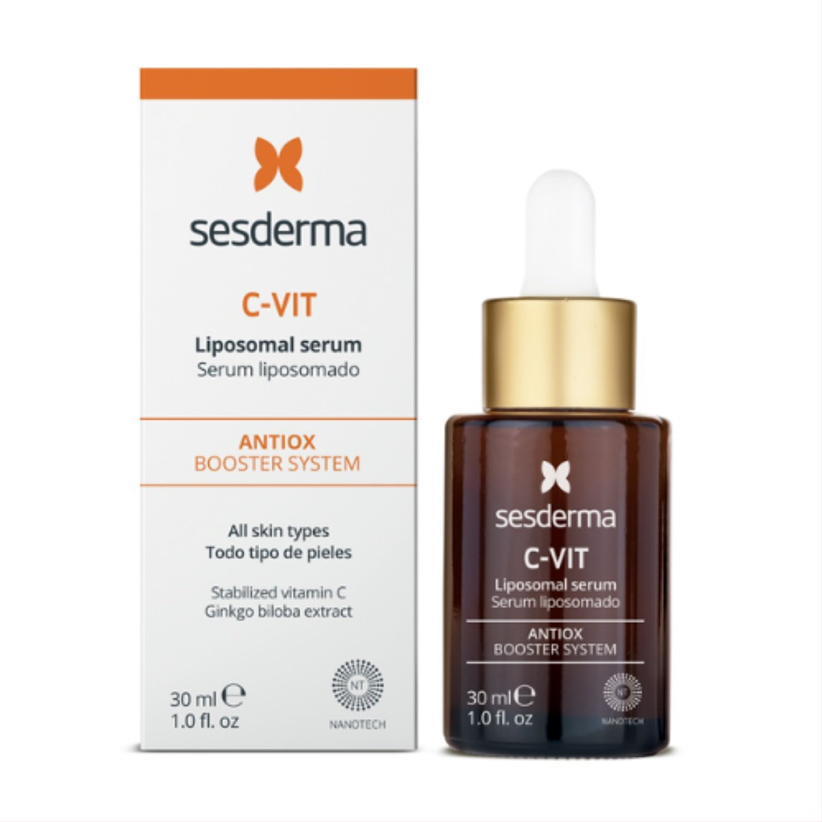 SESDERMA C-VIT, liposominis serumas, 30ml